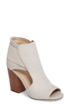 Women's Botkier Maddy Peep Toe Bootie .5 M - White