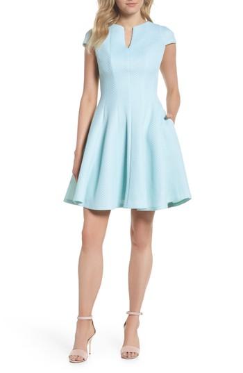 Women's Julia Jordan Fit & Flare Dress - Green