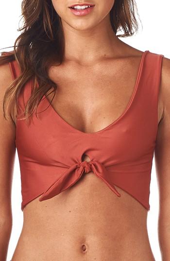 Women's Montce Kim Bikini Top - Red