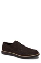 Men's Bugatchi Manarola Plain Toe Derby M - Brown