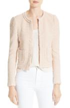 Women's Rebecca Taylor Boucle Tweed Jacket - Pink