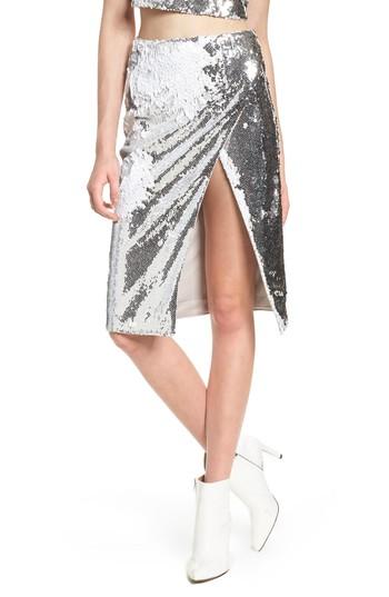 Women's Lovers + Friends Liana Sequin Skirt
