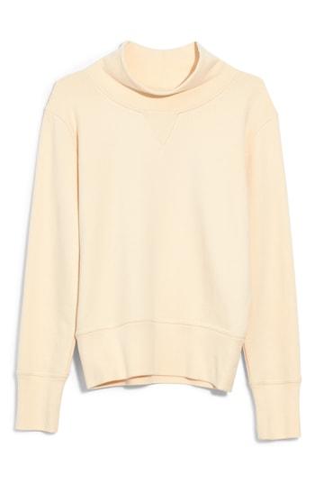 Women's Madewell Turtleneck Sweatshirt - Ivory