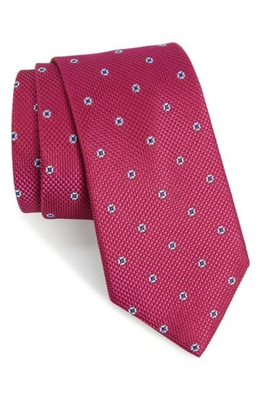 Men's Nordstrom Men's Shop Dazzle Neat Silk Tie