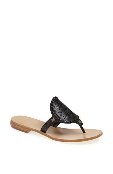 Women's Jack Rogers 'georgica' Sandals M - Black