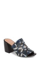 Women's Linea Paolo Inez Block Heel Sandal M - Blue