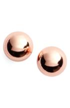 Women's Argento Vivo Ball Stud Earrings