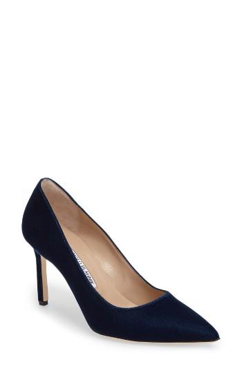 Women's Manolo Blahnik Bb Pump .5us / 35.5eu - Blue