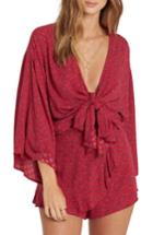 Women's Billabong Knot Yours Top - Red