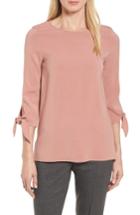 Women's Boss Ivimea Tie Sleeve Blouse - Pink