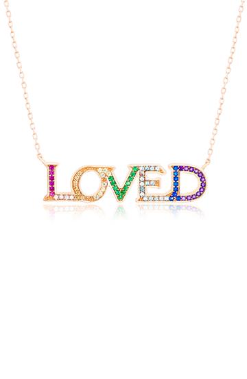 Women's Lesa Michele Loved Necklace