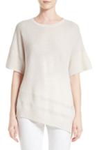 Women's St. John Collection Asymmetrical Cashmere Sweater