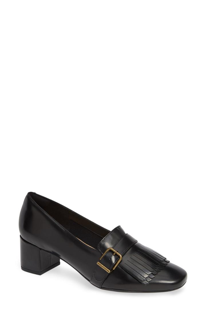 Women's Clarks Tealia Maye Pump .5 M - Black