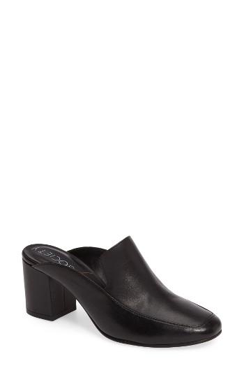 Women's Sole Society Carlotta Block Heel Loafer Mule