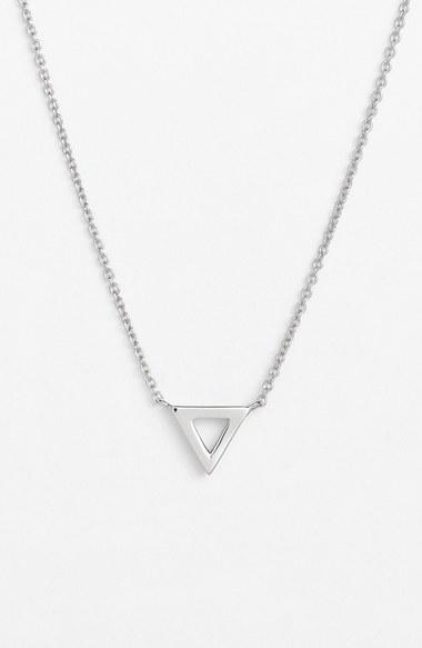 Women's Bony Levy Triangle Pendant Necklace (nordstrom Exclusive)