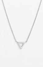Women's Bony Levy Triangle Pendant Necklace (nordstrom Exclusive)