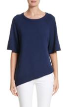 Women's Michael Kors Asymmetrical Cashmere Pullover - Blue