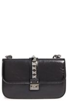 Valentino Garavani 'medium Lock' Studded Leather Shoulder Bag -