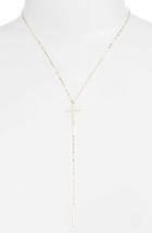 Women's Lana Jewelry Diamond Cross Chime Y-necklace