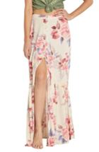 Women's Billabong Starlit Sky Floral Print Maxi Skirt - Ivory