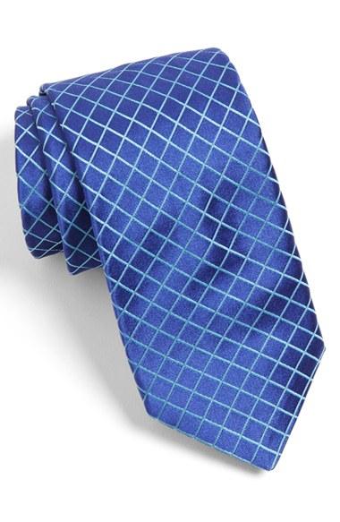 Men's Ted Baker London Check Silk Tie
