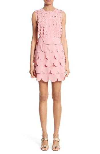 Women's Red Valentino Scallop Point D'esprit Dress
