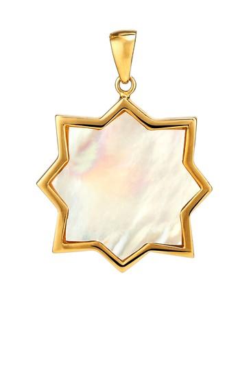 Women's Asha Kismet Large Mother-of Pearl Charm