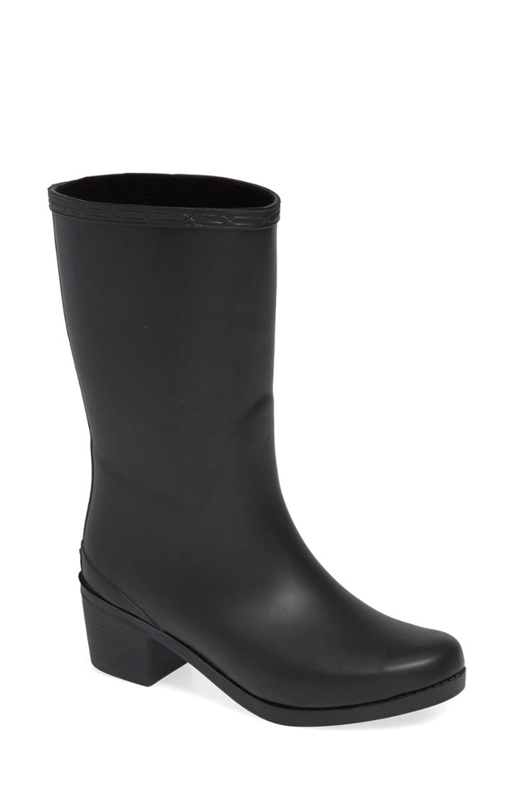 Women's Chooka Georgia Rain Boot M - Black
