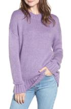 Women's French Connection Snuggle Sweater - Purple