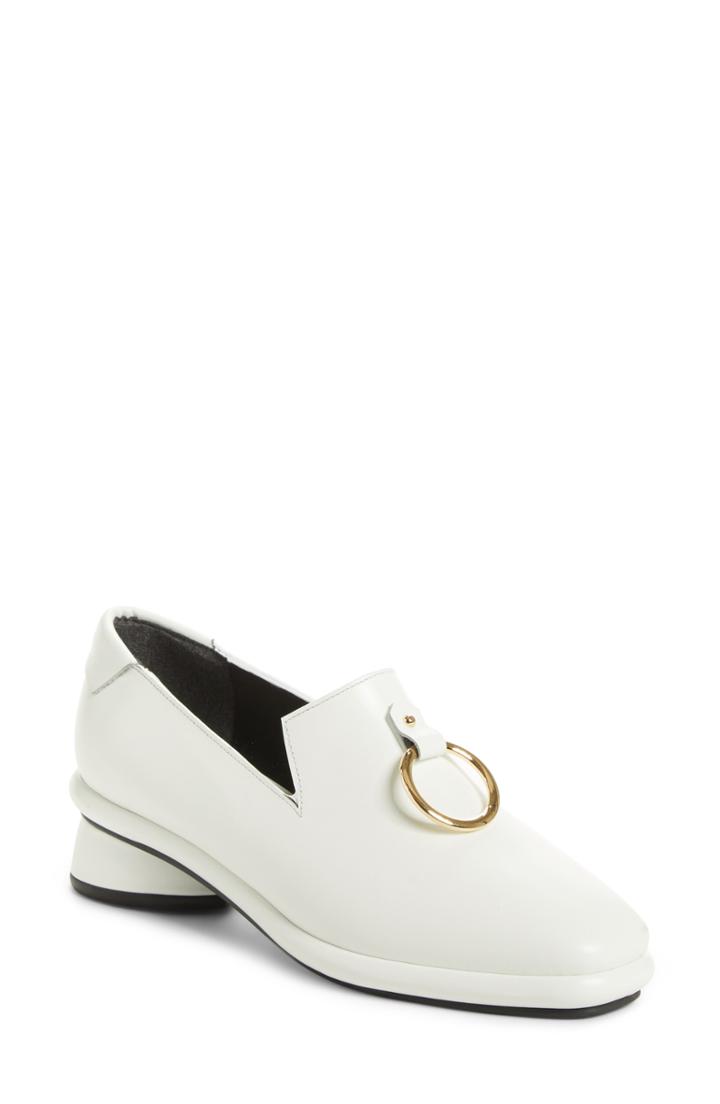 Women's Reike Nen Ring Low Loafer Pump Us / 38eu - White