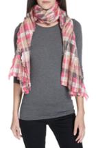 Women's Eileen Fisher Check Wrap