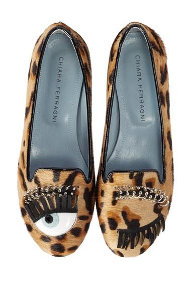 Women's Chiara Ferragni 'piercing Flirting' Flat Eu - Brown