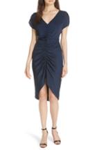 Women's 1.state Wild Blooms Wrap Front Minidress