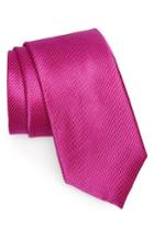 Men's Nordstrom Men's Shop Vendome Dot Silk Tie, Size - Pink