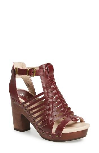 Women's Jambu Valentina Strappy Sandal M - Red