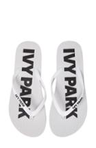 Women's Ivy Park Logo Flip Flops .5us / 36eu - White