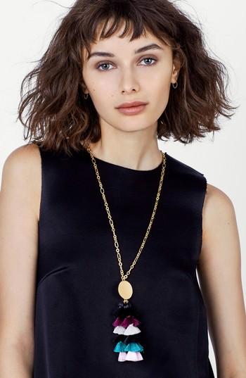 Women's Baublebar Rima Tassel Necklace
