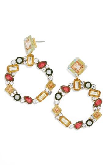 Women's Baublebar Leora Hoop Earrings