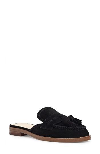 Women's Nine West Vesuvio Tassel Loafer Mule M - Black