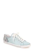 Women's Badgley Mischka Shirley Crystal Embellished Sneaker .5 M - Blue