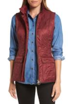 Women's Barbour Wray Water Resistant Quilted Gilet Us / 8 Uk - Red