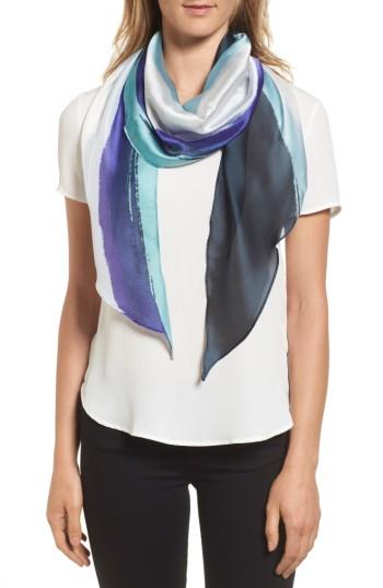Women's Vince Camuto Paint Splice Oblong Scarf