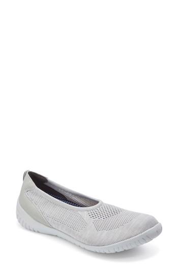 Women's Rockport Raelyn Knit Ballet Sneaker W - Grey