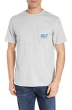 Men's Vineyard Vines Fish Hooks Whale T-shirt - Grey