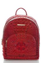 Brahmin Mini Dartmouth Leather Backpack - Red