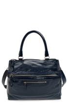 Givenchy Medium Pandora Creased Patent Leather Shoulder Bag -