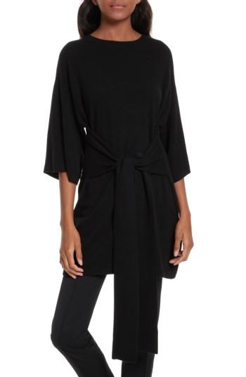 Women's Ted Baker London Olympy Tie Front Knit Tunic