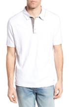 Men's True Grit Slub Jersey Polo - White