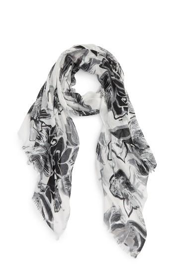 Women's Halogen Urban Blooms Scarf