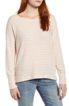 Women's Caslon Cozy Thermal Dolman Top, Size - Coral